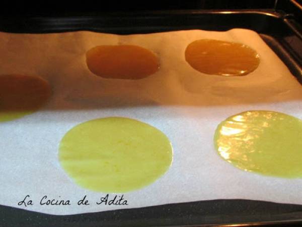 Crujientes de naranja - Preparación paso 4