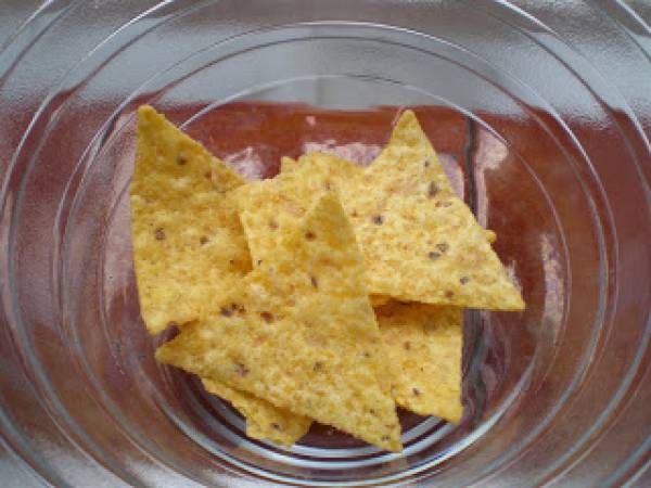 Sopa azteca tradicional mejicana - Preparación paso 6