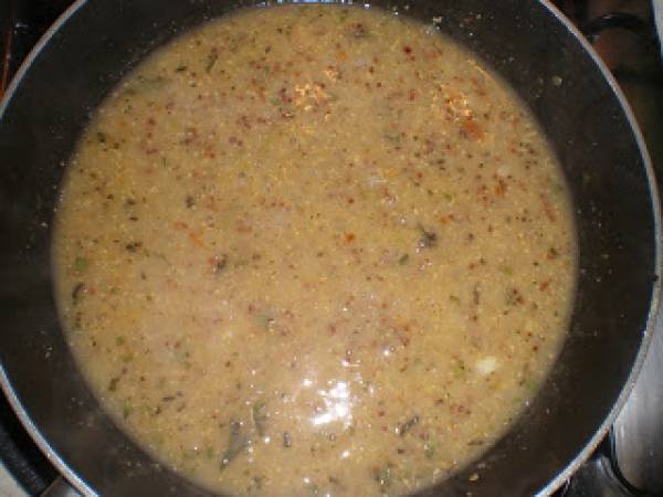 Chuletas de cerdo con salsa de manzana y mostaza - Preparación paso 2