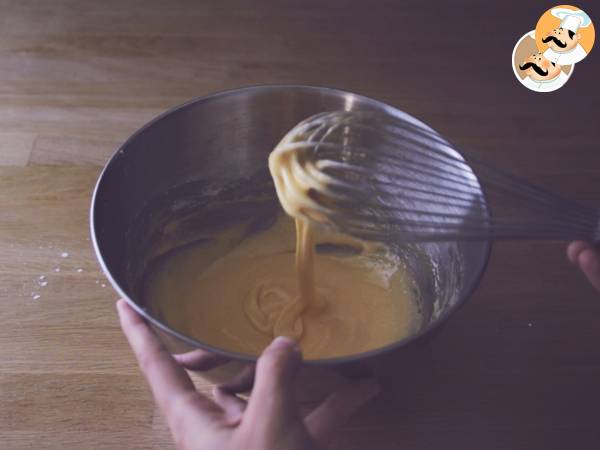 Natillas Frankenstein para Halloween, Frankenstein Pudding - Preparación paso 1