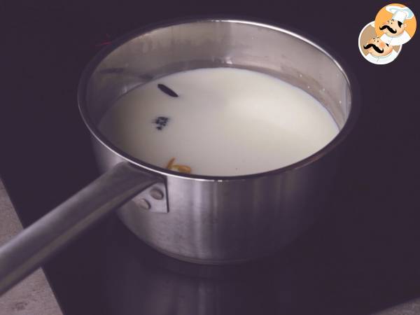 Natillas Frankenstein para Halloween, Frankenstein Pudding - Preparación paso 2