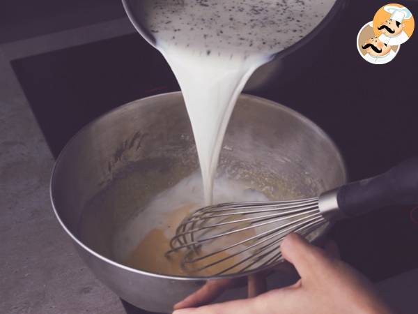 Natillas Frankenstein para Halloween, Frankenstein Pudding - Preparación paso 4