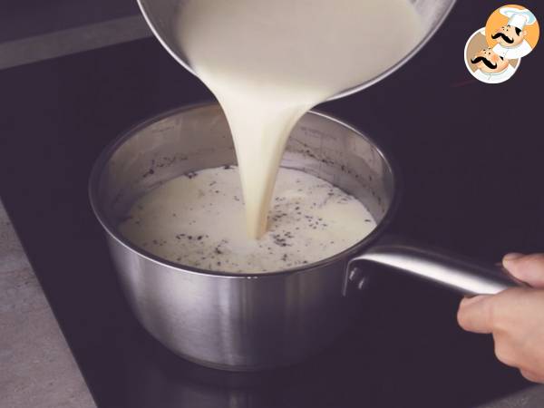 Natillas Frankenstein para Halloween, Frankenstein Pudding - Preparación paso 5