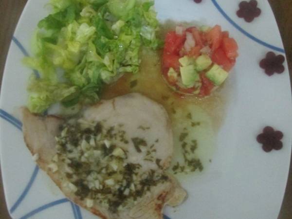 Emperador al limón y perejil - Preparación paso 5