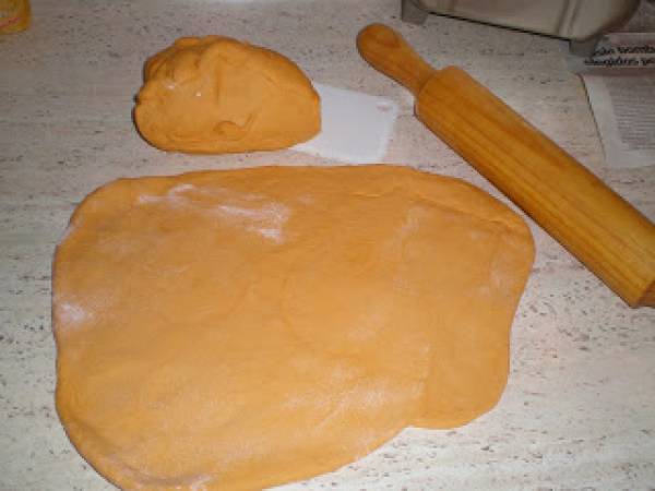 Empanada de pollo con masa en panificadora - Preparación paso 1