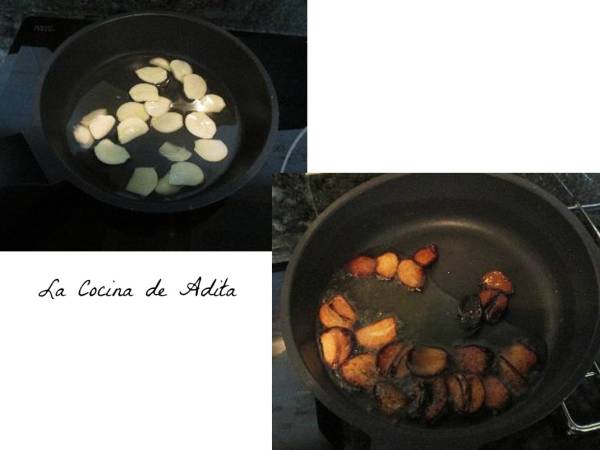 Cabeza de merluza al horno - Preparación paso 2