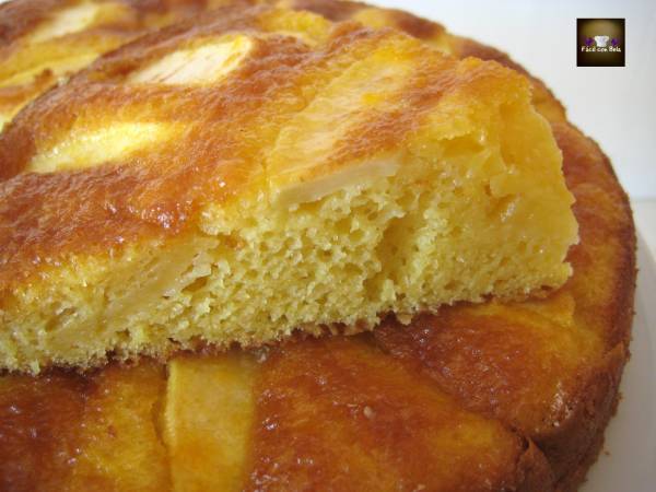 Tarta de Manzana con almibar - Preparación paso 2