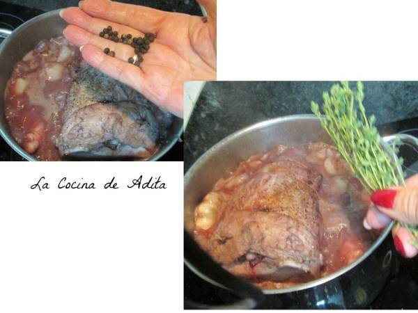 Jarrete, como Santi Santamaría - Preparación paso 4