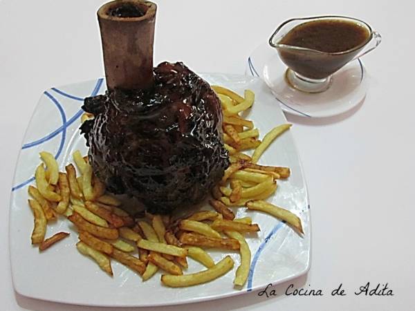 Jarrete, como Santi Santamaría - Preparación paso 9