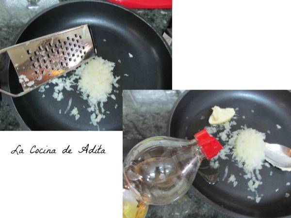 Lazos Piemontese, a la carbonara - Preparación paso 3