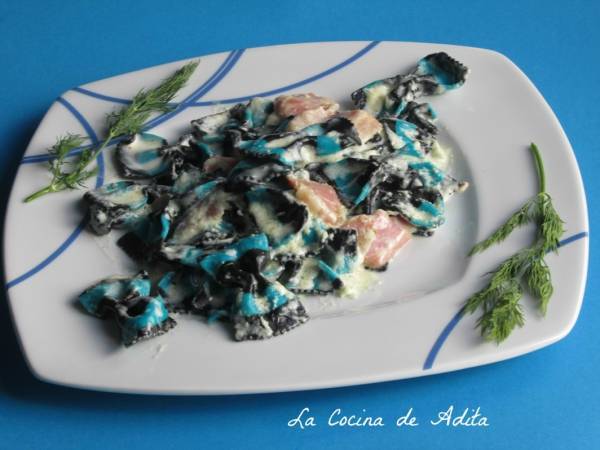 Lazos Piemontese, a la carbonara - Preparación paso 7