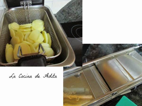 Merluza gratinada con alioli - Preparación paso 1