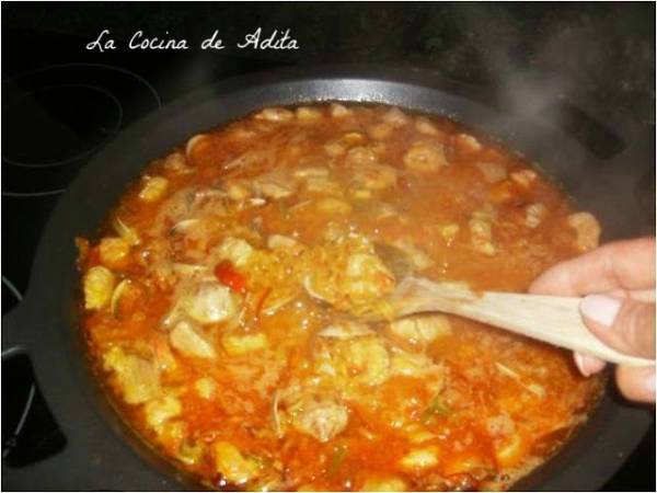 Fideua, de la cocina de Adita - Preparación paso 5