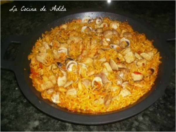 Fideua, de la cocina de Adita - Preparación paso 6