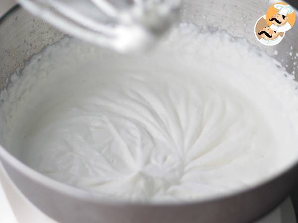 Mousse cremoso de Chocolate sin huevos, sin gluten - Preparación paso 6