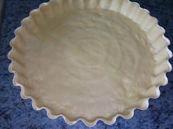 Quiche de bacon y queso emmental - Preparación paso 2