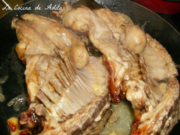 Cordero lechal al romero - Preparación paso 2