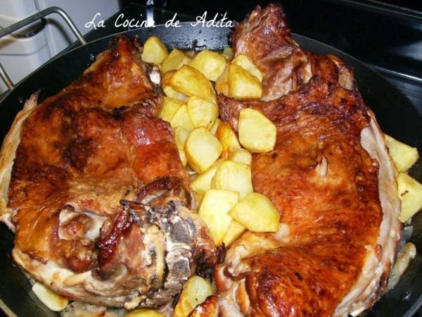 Cordero lechal al romero - Preparación paso 4