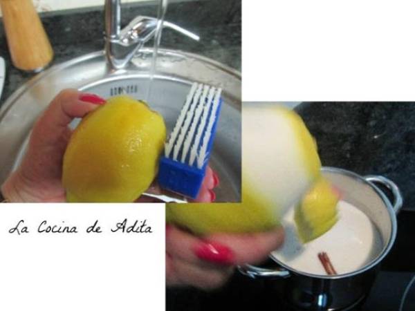 Pasteles de crema con piña - Preparación paso 2