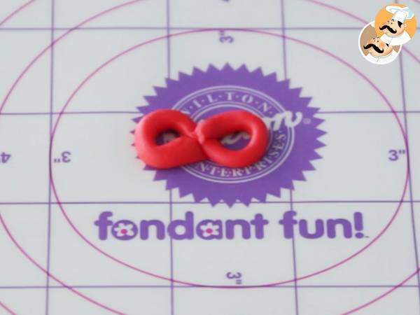 Cupcakes decoradas de Navidad - Preparación paso 1