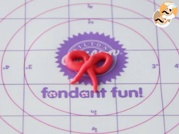 Cupcakes decoradas de Navidad - Preparación paso 2