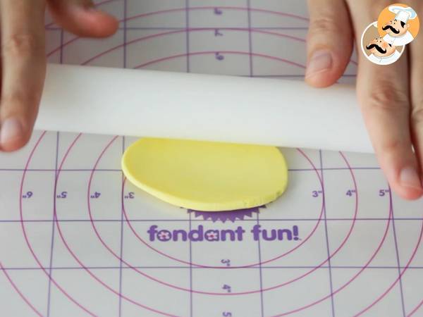 Cupcakes decoradas de Navidad - Preparación paso 5