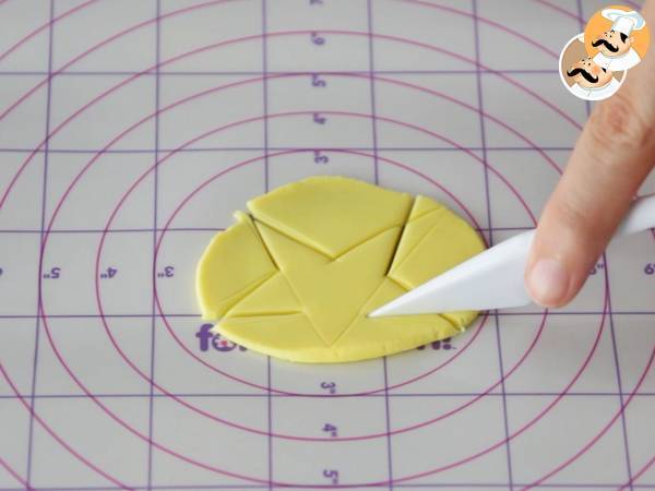 Cupcakes decoradas de Navidad - Preparación paso 6