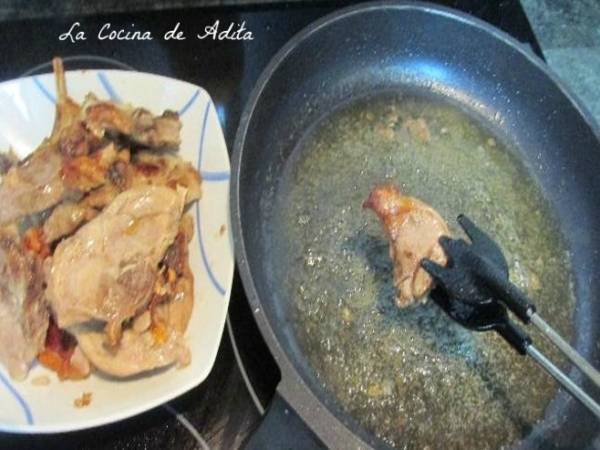 Chuletas de lechar, al orégano y tomillo - Preparación paso 1
