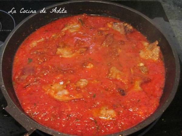 Chuletas de lechar, al orégano y tomillo - Preparación paso 5