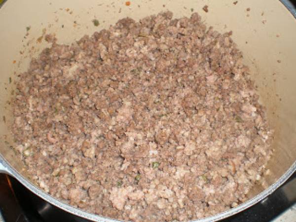 Tagliatelle con salsa boloñesa - Preparación paso 5