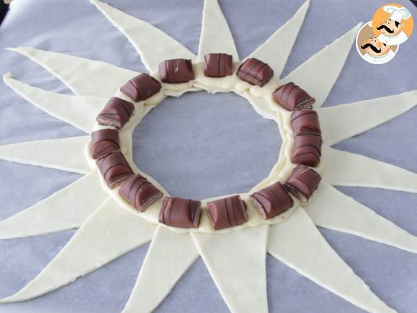 Galette de Reyes kinder, Navidad - Preparación paso 11