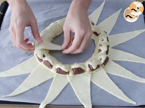 Galette de Reyes kinder, Navidad - Preparación paso 12