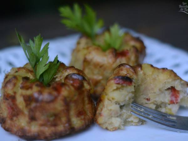 Pastel de cabracho y patatas - Preparación paso 2