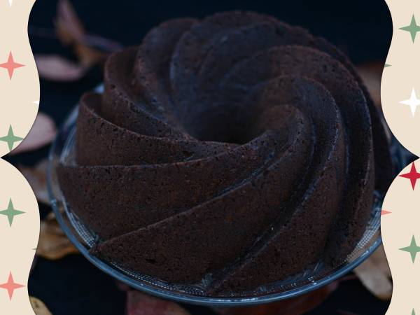 Bundt cake muerte por chocolate - Preparación paso 1