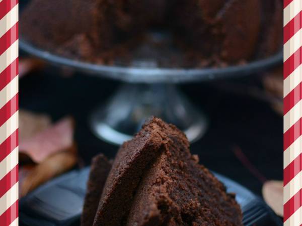 Bundt cake muerte por chocolate - Preparación paso 2