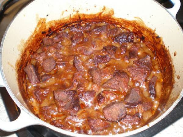 Guiso irlandés de carne con guisantes - Preparación paso 3