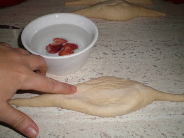 Pretzels, pan alemán - Preparación paso 5