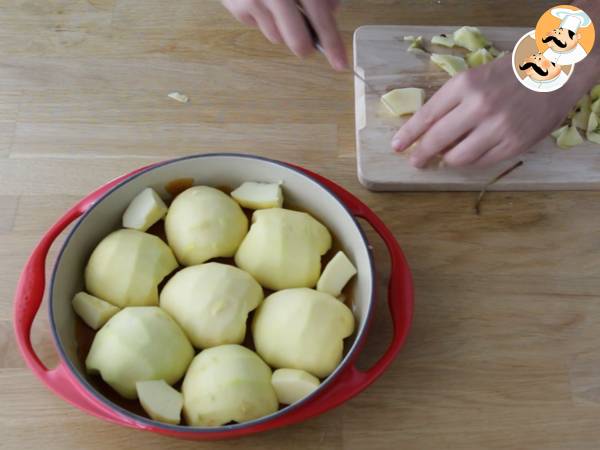 Tarta Tatin francesa de manzana - Preparación paso 3