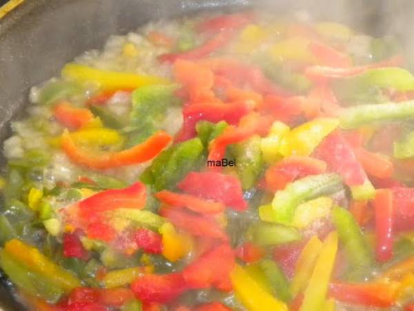 Pastel fácil con sobras de pollo - Preparación paso 1