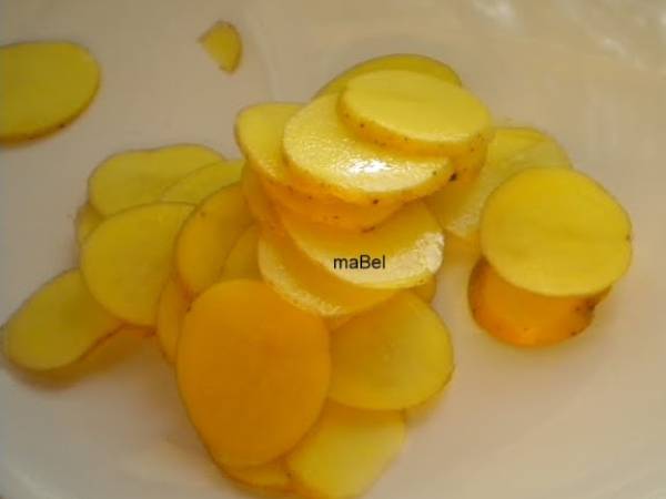 Pastel fácil con sobras de pollo - Preparación paso 5