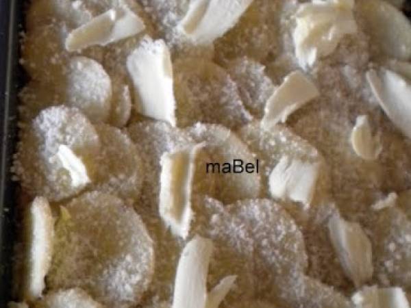 Pastel fácil con sobras de pollo - Preparación paso 8