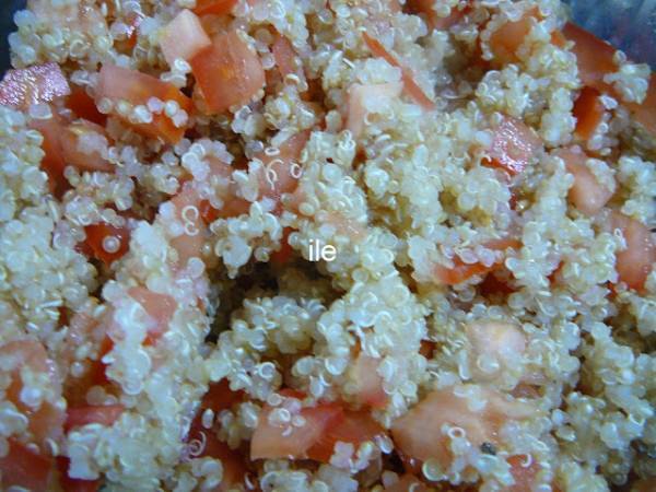 Ensalada de quinoa - Preparación paso 4