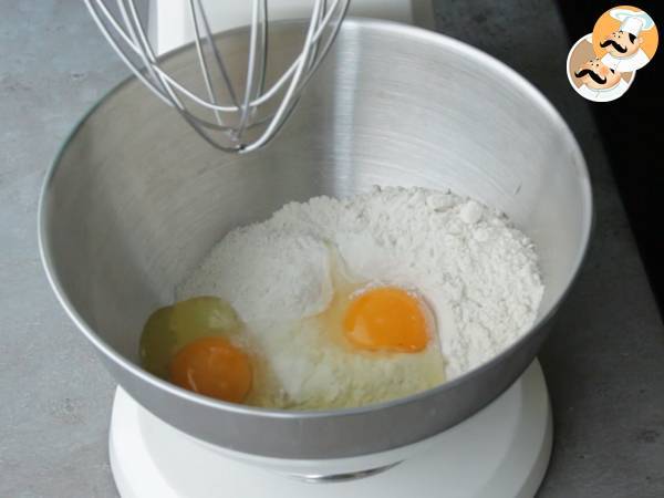 Crepes sin gluten y sin lactosa - Preparación paso 1