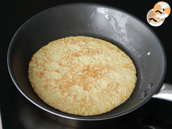 Crepes sin gluten y sin lactosa - Preparación paso 4