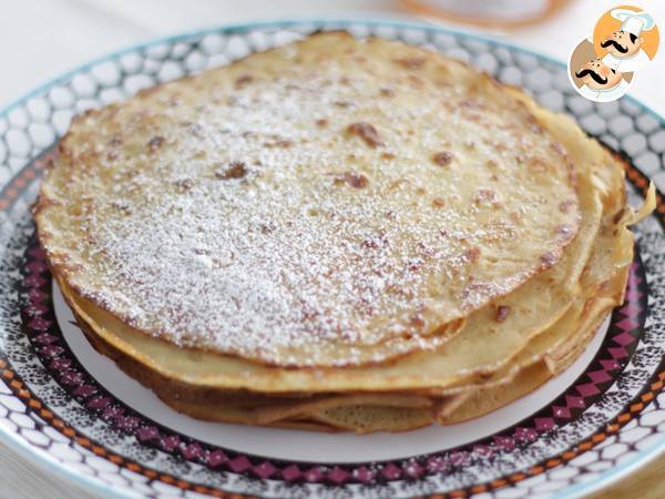 Crepes sin gluten y sin lactosa - Preparación paso 5