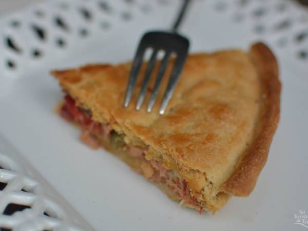 Empanada casera de atún fresco - Preparación paso 2