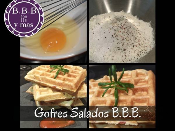 Gofres Salados B.B.B - Preparación paso 5