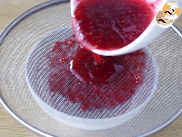 Panna Cotta con coulis de frambuesa - Preparación paso 7