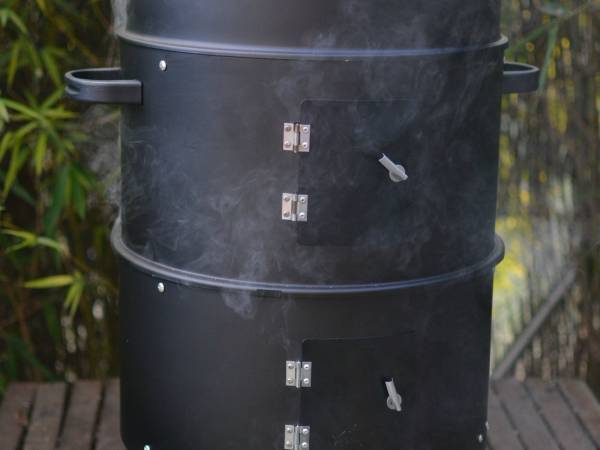 Salmón ahumado con mostaza y mandarina - Preparación paso 2