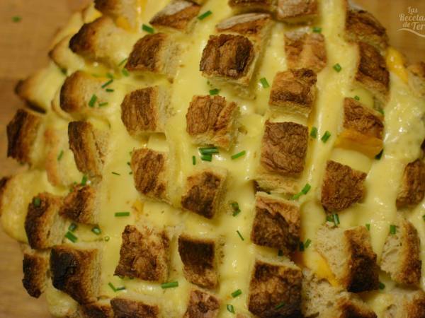 Pan con queso al horno - Preparación paso 3